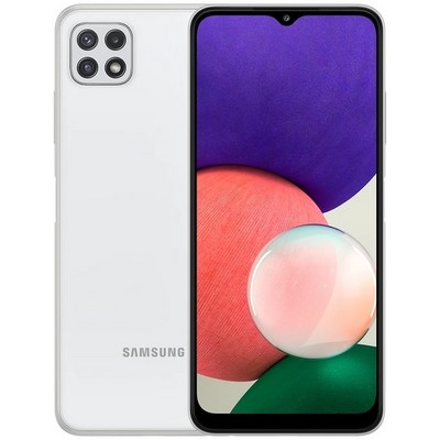 Смартфон Samsung Galaxy A22s 5G 4/64 ГБ RU, белый - фото 26499
