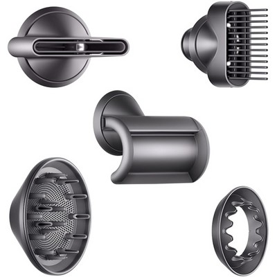 Фен Dyson Supersonic HD08 Iron/Fuchsia, фуксия - фото 30043