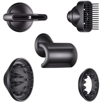 Фен Dyson Supersonic HD08 Black/Nickel, черный/никель - фото 30068