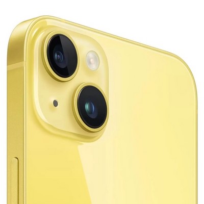 Смартфон Apple iPhone 14 Plus 256Gb, жёлтый - фото 32188