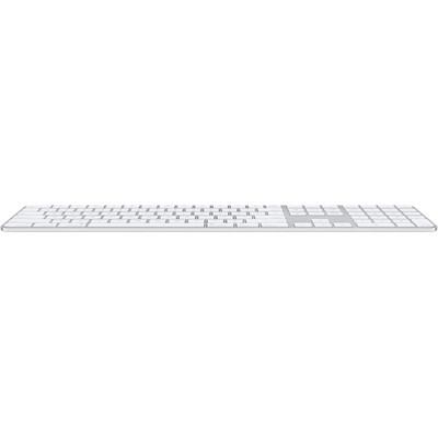 Беспроводная клавиатура Apple Magic Keyboard с Touch ID и цифровой панелью, белый - фото 33539