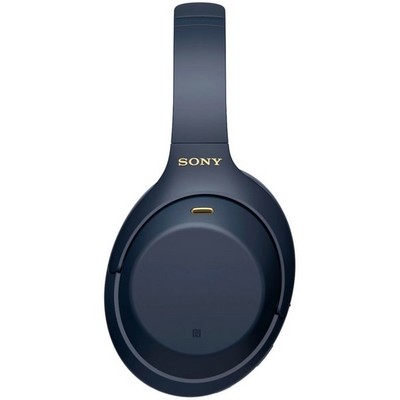 Беспроводные наушники Sony WH-1000XM4, синий - фото 38136