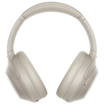 Беспроводные наушники Sony WH-1000XM4, серебристый - фото 38135