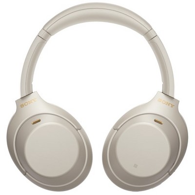 Беспроводные наушники Sony WH-1000XM4, серебристый - фото 38141