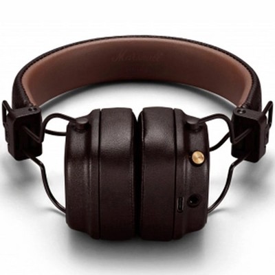 Беспроводные наушники Marshall Major IV, коричневый - фото 38154