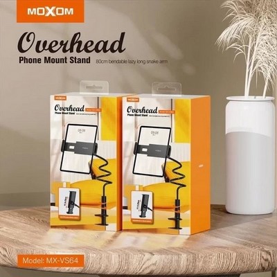 Держатель настольный Moxom MX-VS64 для телефона/планшета (11.5-23 см) , длина 80 см черный - фото 41146
