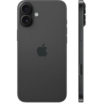 Смартфон Apple iPhone 16 Plus 256 ГБ SIM + eSIM, черный - фото 42268