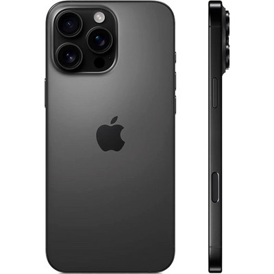 Смартфон Apple iPhone 16 Pro Max 256 ГБ dual-SIM, черный титан - фото 42441