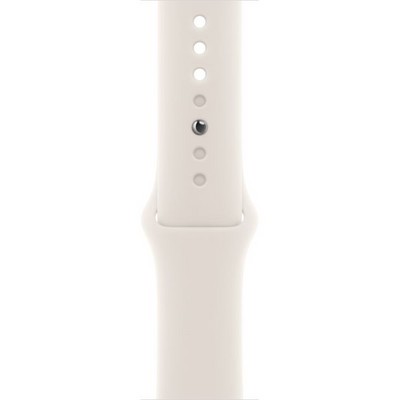 Умные часы Apple Watch SE 2024 GPS 44mm Starlight Aluminium Starlight Sport Band - фото 43561