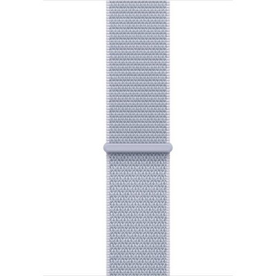 Умные часы Apple Watch Series 10 GPS 46mm Silver Aluminum Blue Cloud Sport Loop - фото 42741