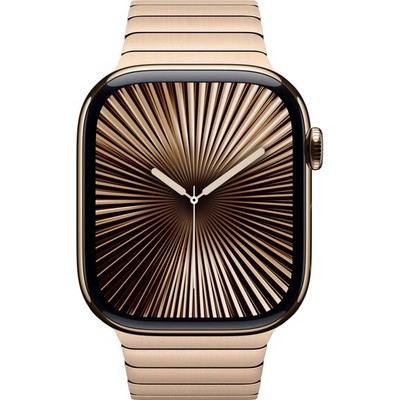 Умные часы Apple Watch Series 10 GPS + Cellular 46mm Gold Titanium Link Bracelet - фото 42800