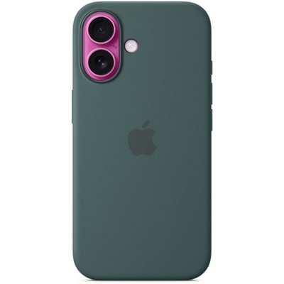 Чехол Apple iPhone 16 Silicone Case with MagSafe – Lake Green - фото 42945