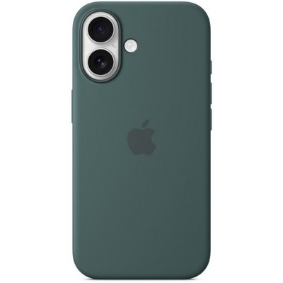 Чехол Apple iPhone 16 Silicone Case with MagSafe – Lake Green - фото 42946