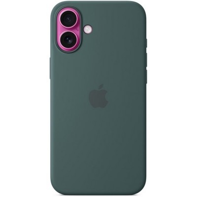 Чехол Apple iPhone 16 Plus Silicone Case with MagSafe – Lake Green - фото 43053