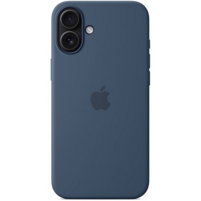 Чехол Apple iPhone 16 Plus Silicone Case with MagSafe – Denim - фото 43064