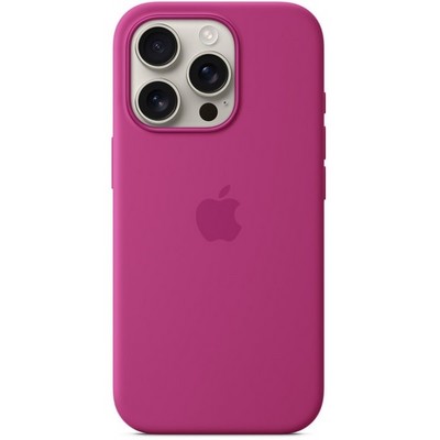 Чехол Apple iPhone 16 Pro Silicone Case with MagSafe – Fuchsia - фото 43073