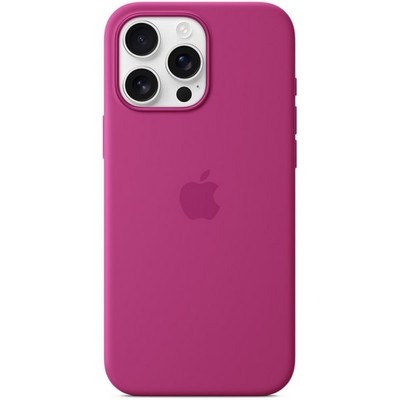 Чехол Apple iPhone 16 Pro Max Silicone Case with MagSafe – Fuchsia - фото 43090