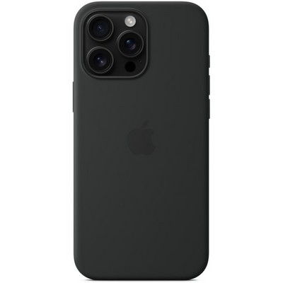 Чехол Apple iPhone 16 Pro Max Silicone Case with MagSafe – Black - фото 43095