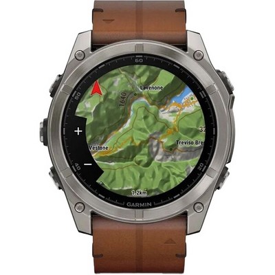 Умные часы Garmin Fenix 8 51mm Amoled Sapphire Titanium Graphite 010-02905-40 - фото 43101