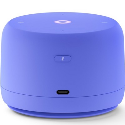 Умная колонка Яндекс Станция Лайт 2 с Алисой на YaGPT, фиолетовый - фото 44121