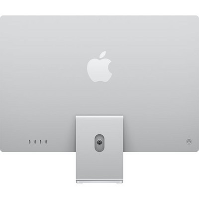 Моноблок Apple iMac 24" Retina 4,5K 2024 (M4, 10-Core CPU, 10-Core GPU, 16 Гб, 256 Гб SSD) MWUU3, серебристый - фото 44317