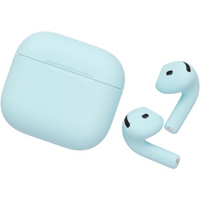 Беспроводные наушники Apple AirPods 4 Custom, Небесно-голубой - фото 45828
