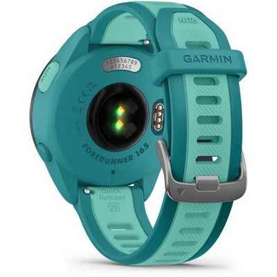Умные часы Garmin Forerunner 165 Music Turquoise Aqua 010-02863-32 - фото 46946
