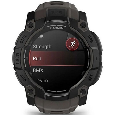Умные часы Garmin Instinct 3 50 mm AMOLED Black 010-03020-00 - фото 46906