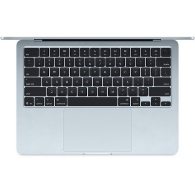 Ноутбук Apple Macbook Air 13 2025 (Apple M4, 10-Core GPU, 24GB, 512GB SSD) MC6V4 Sky Blue - фото 47136