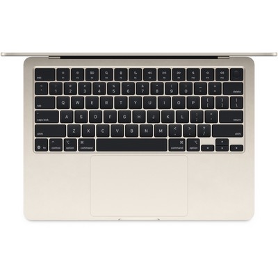 Ноутбук Apple Macbook Air 13 2025 (Apple M4, 8-Core GPU, 16GB, 256GB SSD) MW0Y3 Starlight - фото 47152