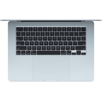 Ноутбук Apple Macbook Air 15 2025 (Apple M4, 10-Core GPU, 24GB, 512GB SSD) MC7D4 Sky Blue - фото 47228