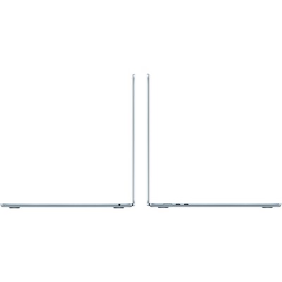 Ноутбук Apple Macbook Air 15 2025 (Apple M4, 10-Core GPU, 24GB, 512GB SSD) MC7D4 Sky Blue - фото 47229