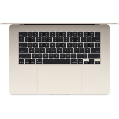 Ноутбук Apple Macbook Air 15 2025 (Apple M4, 10-Core GPU, 16GB, 256GB SSD) MW1J3 Starlight - фото 47246