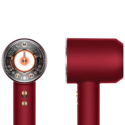 Фен Dyson Supersonic Nural HD16 Red Velvet/Gold - фото 47860