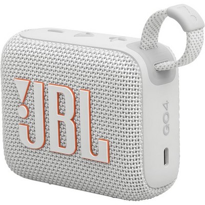 Портативная акустика JBL Go 4 White - фото 48631