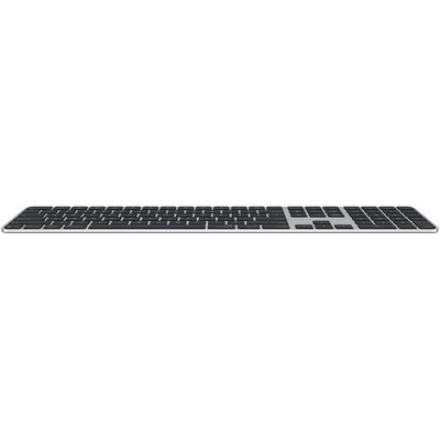 Беспроводная клавиатура Apple Magic Keyboard с Touch ID и цифровой панелью (USB-C), черный - фото 48793