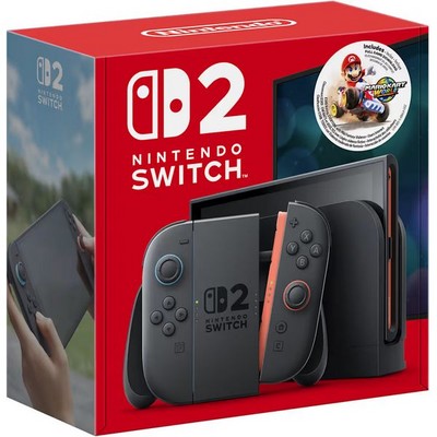 Игровая консоль Nintendo Switch 2 System 256GB Mario Kart World Bundle - фото 49167