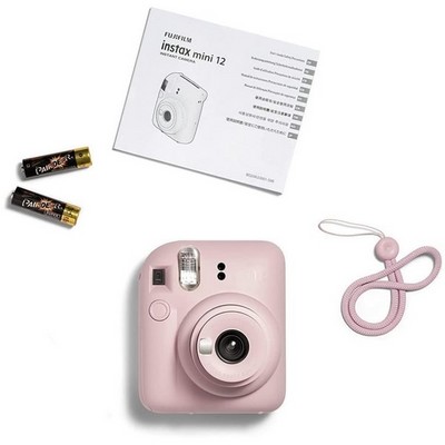 Фотоаппарат Fujifilm Instax Mini 12, розовый - фото 49222