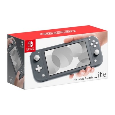 Игровая консоль Nintendo Switch Lite Gray - фото 49292