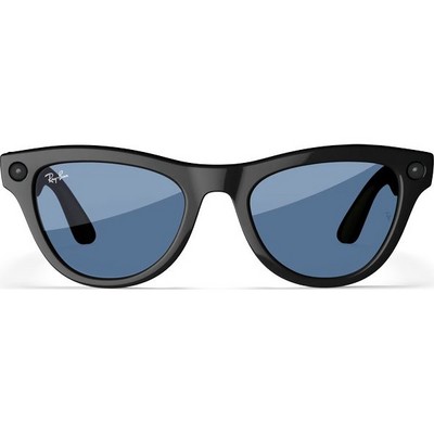 Умные очки Ray-Ban Skyler Shiny Black/ Tint to Cerulean Blue Transitions - фото 49855