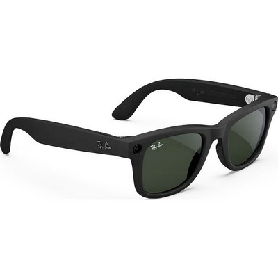 Умные очки Ray-Ban Wayfarer RW4008 Matte Black/ Clear to Graphite Green Transitions - фото 53317