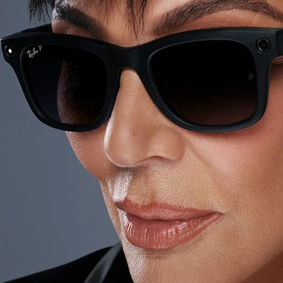 Умные очки Ray-Ban Wayfarer RW4006 Matte Black/ Gradient Graphite Polarized - фото 49889