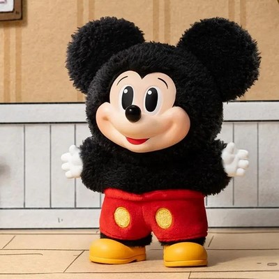 Pop Mart Labubu Mickey Family Cute Together Keychain Series Blind Box - фото 50343