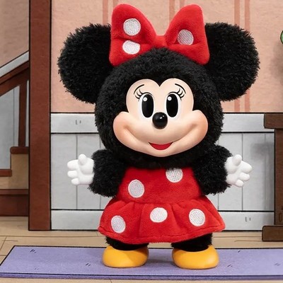 Pop Mart Labubu Mickey Family Cute Together Keychain Series Blind Box - фото 50346