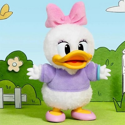 Pop Mart Labubu Mickey Family Cute Together Keychain Series Blind Box - фото 50347