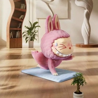 Pop Mart Labubu The Monsters Lazy Yoga Blind Box - фото 50843