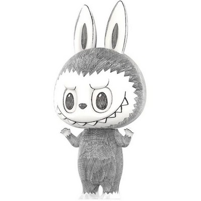 Pop Mart Mega Labubu The Monsters Sketch 35cm - фото 50859