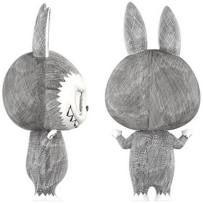 Pop Mart Mega Labubu The Monsters Sketch 35cm - фото 50861