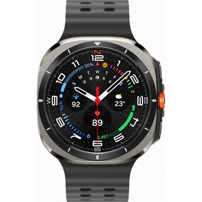 Умные часы Samsung Galaxy Watch Ultra 2025 LTE 47mm Titanium Silver - фото 50893