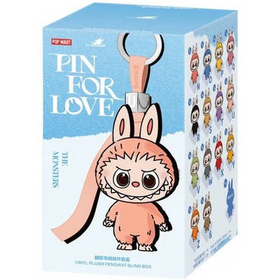 Pop Mart Labubu The Monsters Pin For Love (N–Z) Blind Box - фото 51273